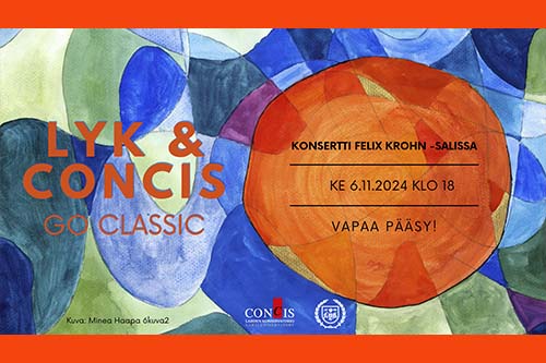 LYK & Concis Go Classic -konsertti 6.11.2024